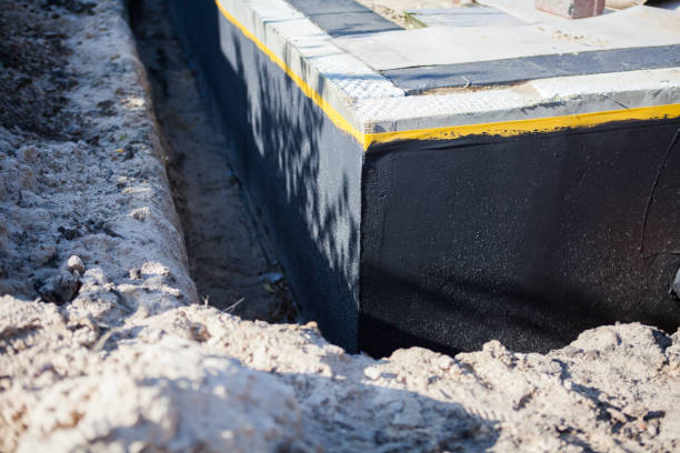 Professional Foundation Crack Repair technician working in Lyndonville, NY